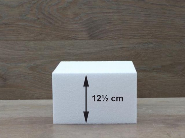 Cake Dummy Square - 12.5cm High / 10cm x 10cm